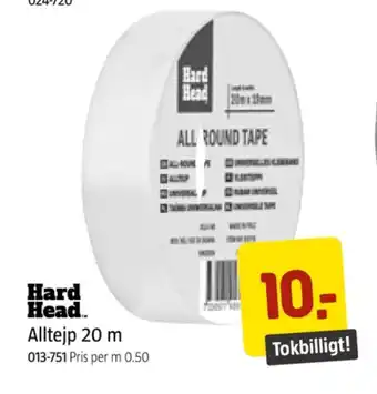 Jula Hard head tejp erbjuda