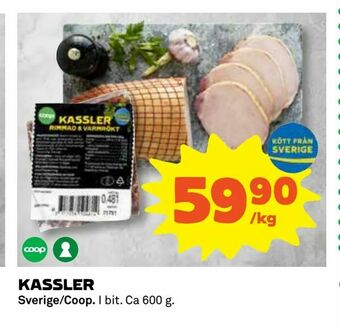 Coop Daglivs Kassler erbjuda
