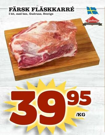 Din Mat Färsk fläskkarré erbjuda