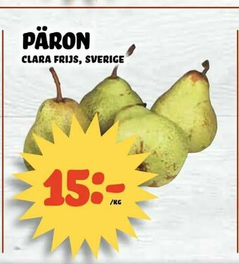 Nelins päron erbjuda