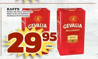 Nelins Kaffe erbjuda