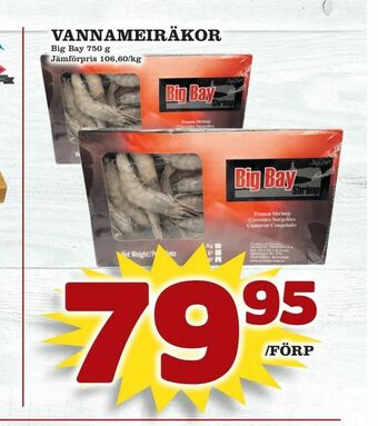 Prisma Mat Vannameiräkor erbjuda