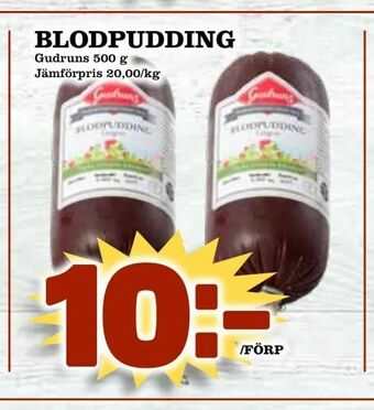Prisma Mat Blodpudding erbjuda