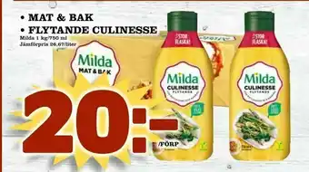 Mat & bak • flytande culinesse