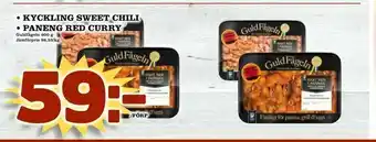 Prisma Mat kyckling sweet chili • paneng red curry erbjuda