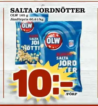 Prisma Mat Salta jordnötter erbjuda