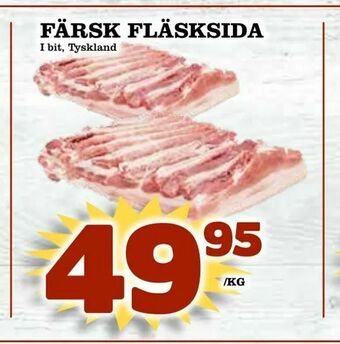Prisma Mat Färsk fläsksida erbjuda
