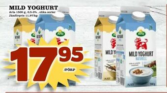 Prisma Mat Mild yoghurt erbjuda