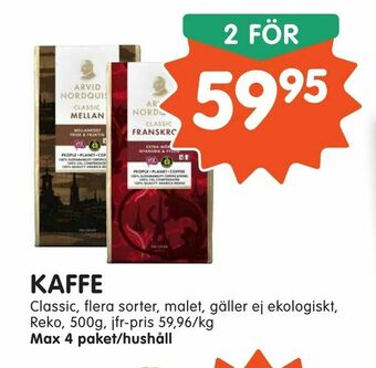 Tempo Kaffe erbjuda