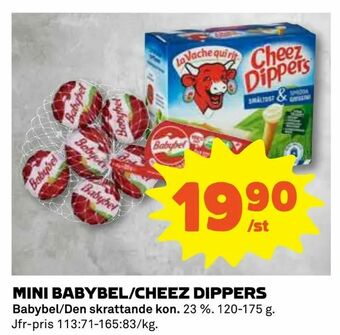 Coop Mini babybel/cheez dippers erbjuda