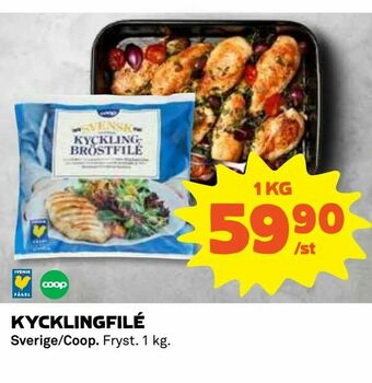 Coop Kycklingfilé erbjuda
