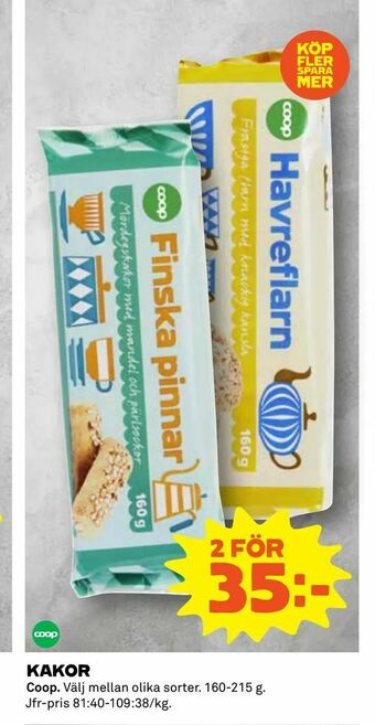 Coop Kakor erbjuda