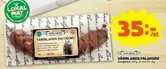 Coop Extra Värmlands falukorv erbjuda