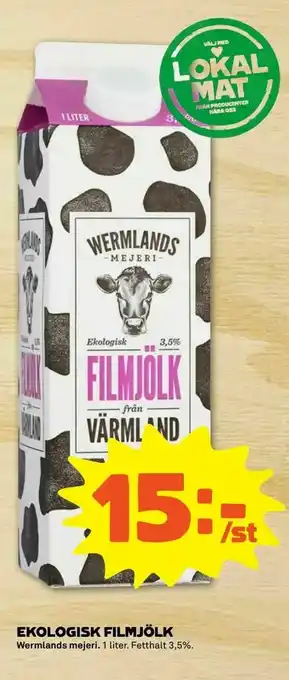 Coop Extra Ekologisk filmjölk erbjuda