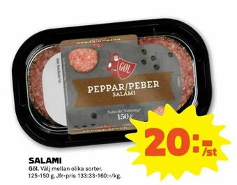 Coop Forum Salami erbjuda