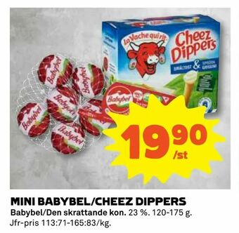 Mini babybel/cheez dippers