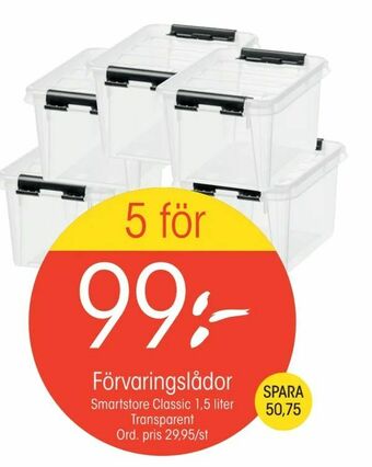 EKO Förvaringslådor erbjuda