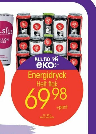EKO Energidryck erbjuda