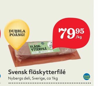 Hemköp Svensk fläskytterfilé erbjuda