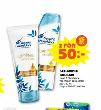 Stora Coop Schampo/ balsam erbjuda