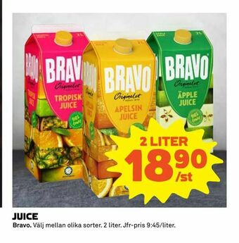 Coop Extra Juice erbjuda