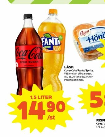 Coop Läsk erbjuda