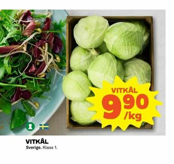 Coop Extra Vitkål erbjuda