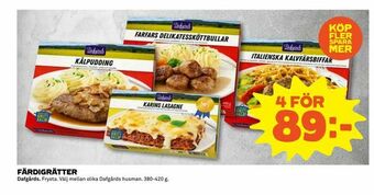 Coop Extra Färdigrätter erbjuda