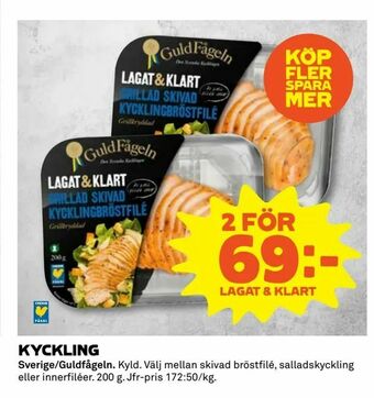 Coop Extra Kyckling erbjuda