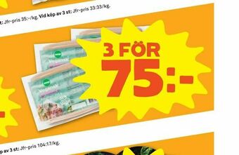 Coop Forum Vegansk grillkorv erbjuda