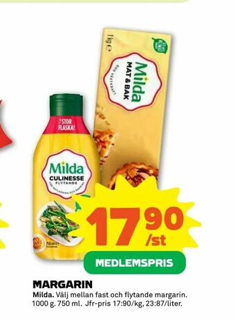 Coop Forum Margarin erbjuda