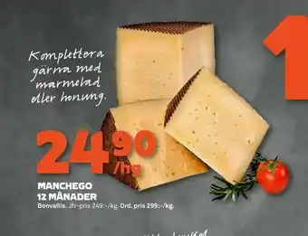 Coop Forum Manchego 12 månader erbjuda