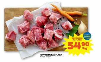 Coop Forum Grytbitar av fläsk erbjuda