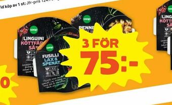 Stora Coop Frysta färdigrätter erbjuda
