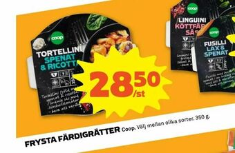 Stora Coop Frysta färdigrätter erbjuda