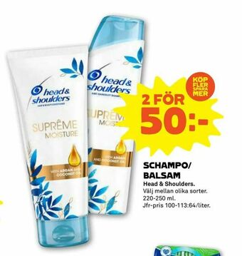 Stora Coop Schampo/ balsam erbjuda