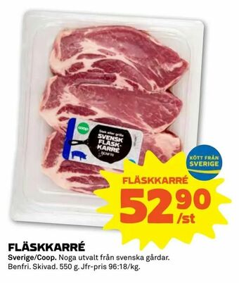 Stora Coop Fläskkarré erbjuda