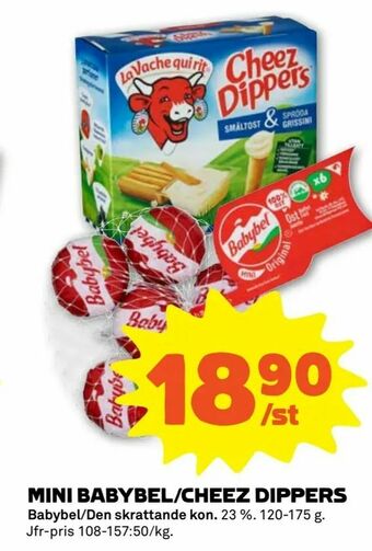Stora Coop Mini babybel/cheez dippers erbjuda