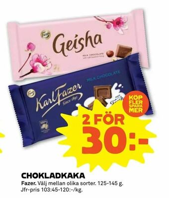Stora Coop Chokladkaka erbjuda