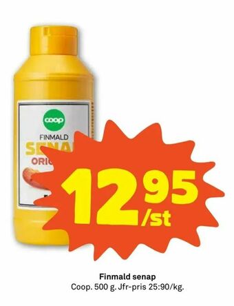 Stora Coop Finmald senap erbjuda