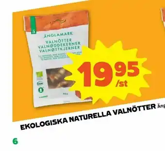 Stora Coop Ekologiska naturella valnötter erbjuda