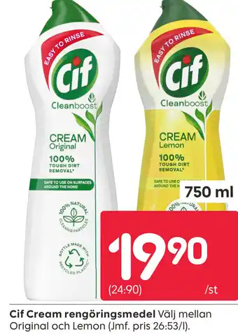 Rusta Cif Cream rengöringsmedel erbjuda
