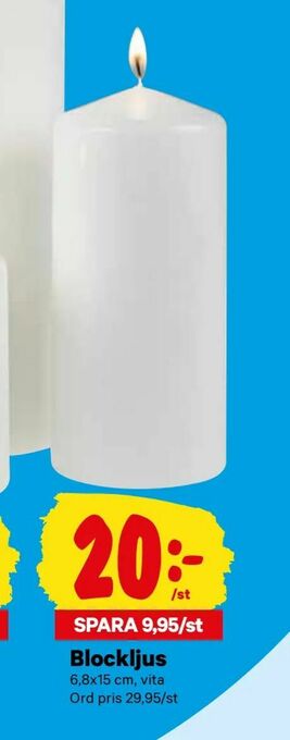 City Gross Blockljus erbjuda