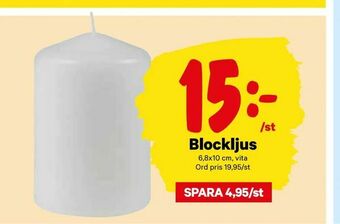 City Gross Blockljus erbjuda