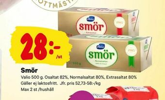 City Gross Smör erbjuda