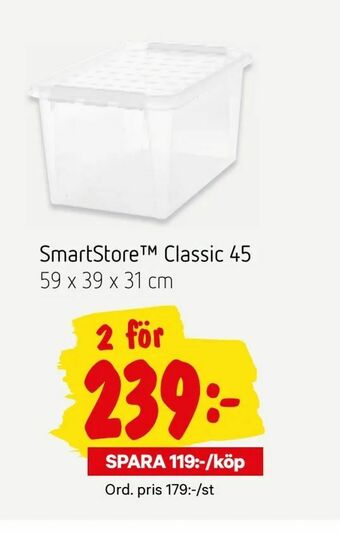 City Gross SmartStore™ Classic 45 erbjuda