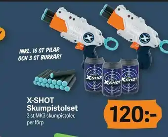 X-SHOT Skumpistolset