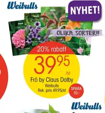 EKO Weibull fröpåsar erbjuda