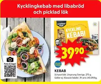 ICA Kvantum Schysst käk kebab erbjuda