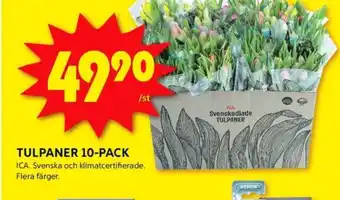 ICA Kvantum Ica blommor erbjuda